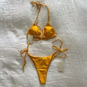 NWT Monday Swimwear Palma Bikini Set